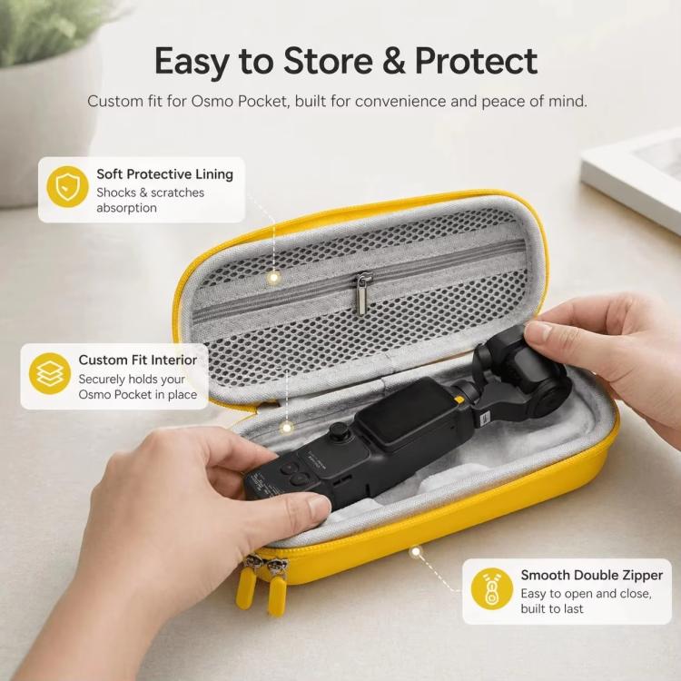 EVA Hard Shell Protective Organizer Bag, For DJI Osmo Pocket 4