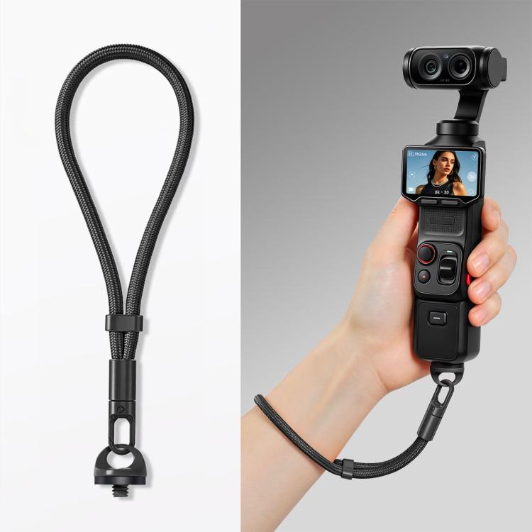 Anti-Loss Self-Locking Adjustable Camera Wrist Lanyard, For Insta360 Luna Ultra