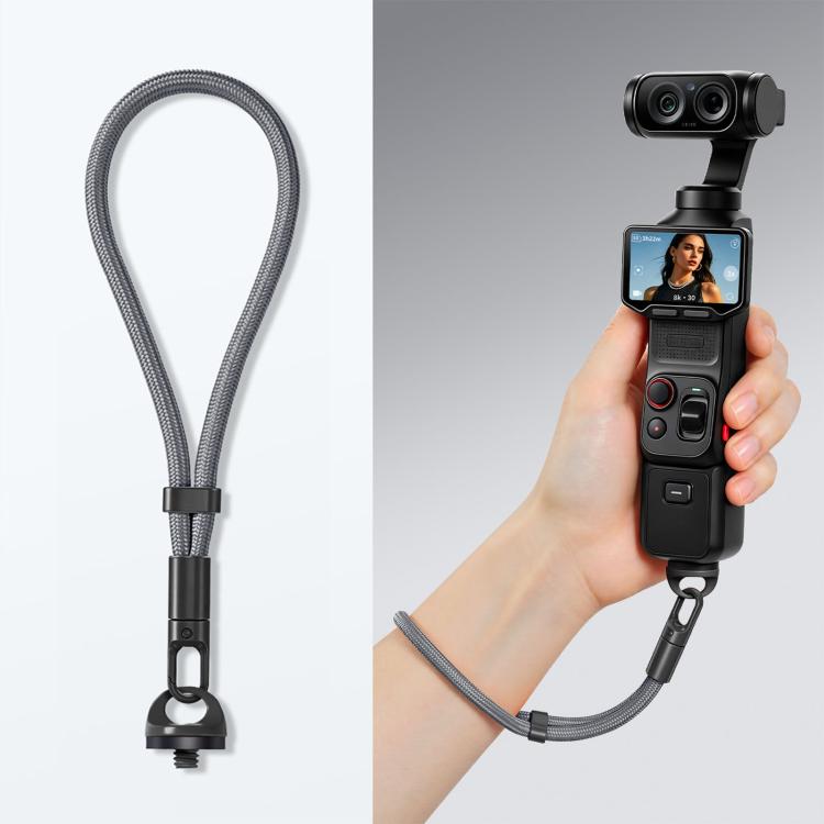Anti-Loss Self-Locking Adjustable Camera Wrist Lanyard, For Insta360 Luna Ultra
