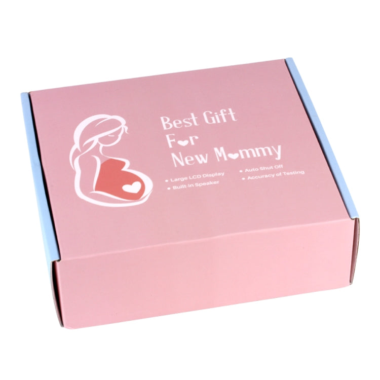 FD-100 Digital Fetal Doppler Ultrasound Sound Baby Heartbeat Detector Monitor LED Digital Prenatal Pocket Fetal Doppler Stethoscope, FD-100 (Blue)