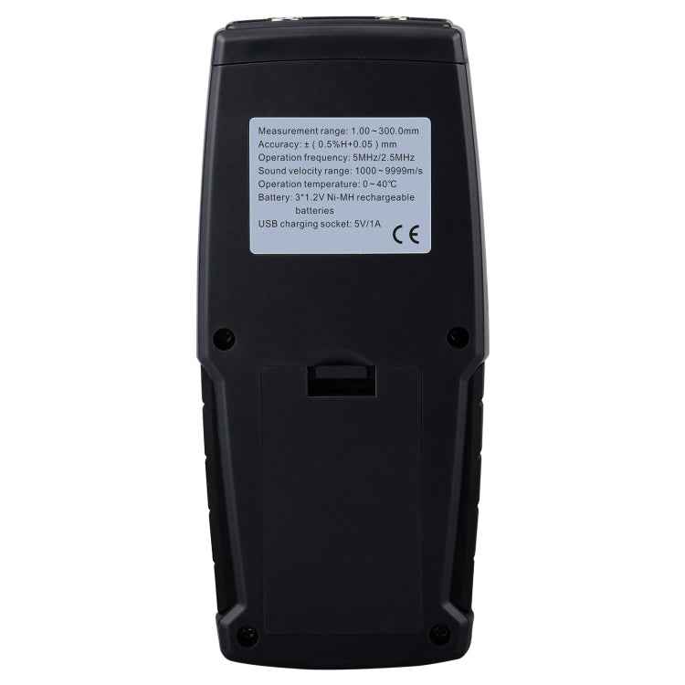 WT130A  Digital Ultrasonic Thickness Gauge Meter Tester USB Charging Digital Thickness Metal Tester High Precision