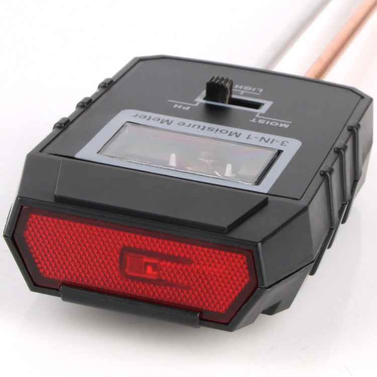 RZ97 Mini Soil PH Moisture Humidity Measuring PH Meter Soil Moisture Monitor Hygrometer Gardening Plant Farming Moisture Tester