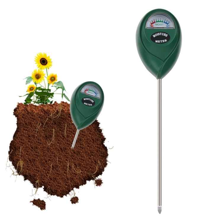 RZ100 Mini Soil PH Moisture Humidity Measuring PH Meter Soil Moisture Monitor Hygrometer Gardening Plant Farming Moisture Tester
