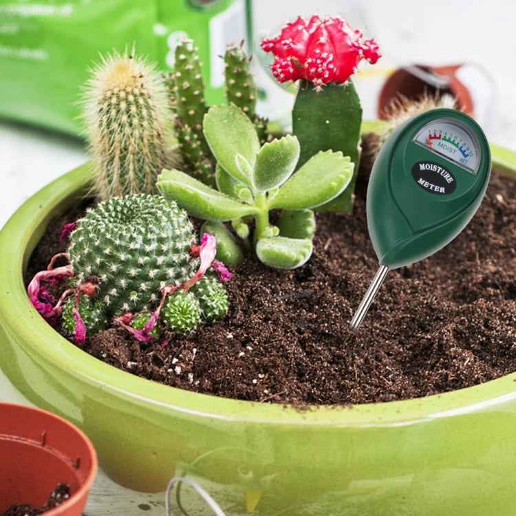 RZ100 Mini Soil PH Moisture Humidity Measuring PH Meter Soil Moisture Monitor Hygrometer Gardening Plant Farming Moisture Tester