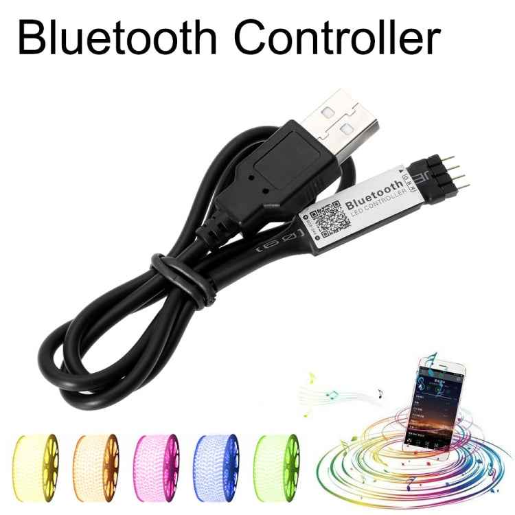 Smart RGB Bluetooth Timer Suitable LED Controller for 5V 3528 5050 RGB Light Strip