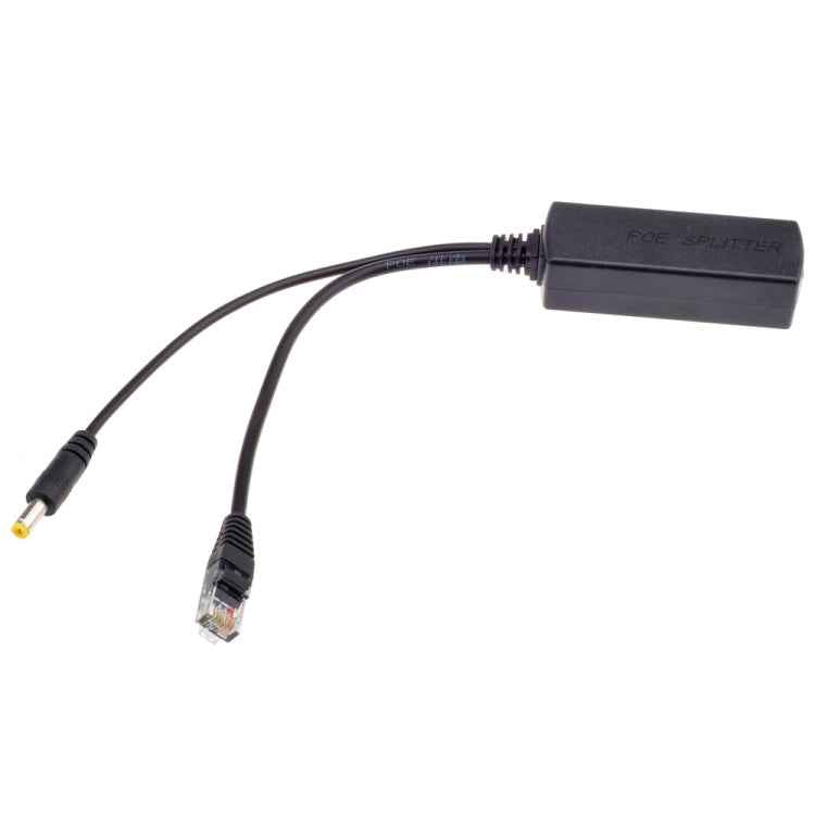 Power Over Ethernet Splitter 48V Input and 12V Output 48V PoE Splitter Adapter, Let 12V DC IP Camera Become POE Camera