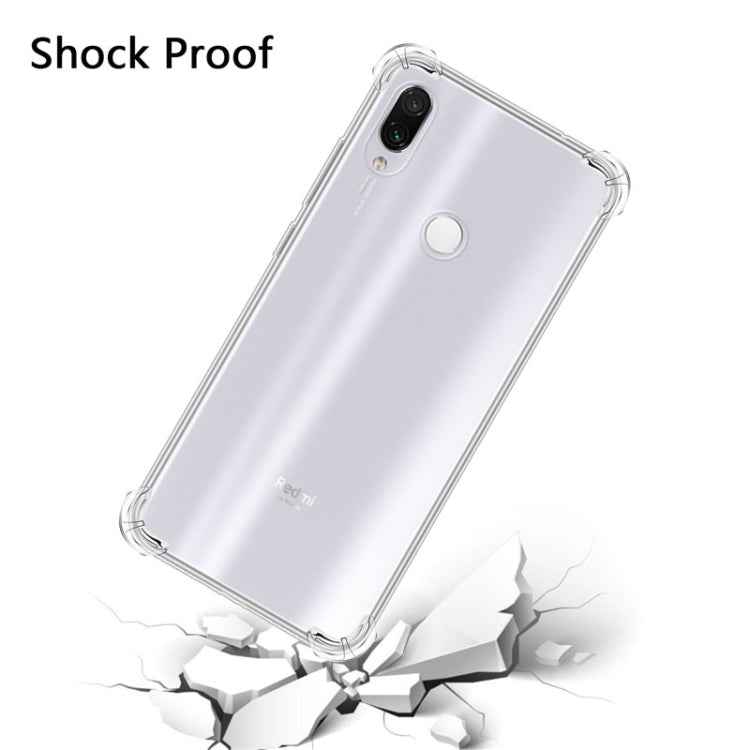 For Xiaomi Redmi7 Four-Corner Anti-Drop Ultra-Thin Transparent TPU Phone Case