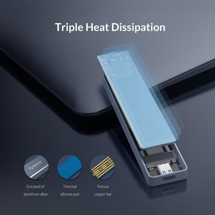 ORICO PVM2F-C3 NGFF M.2 SSD Hard Drive Enclosure