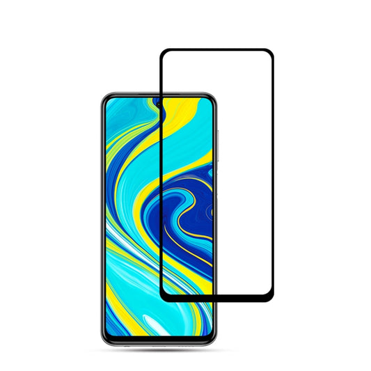 For Xiaomi Redmi Note 9 Pro / 9 Pro Max 2pcs mocolo 0.33mm 9H 2.5D Full Glue Tempered Glass Film