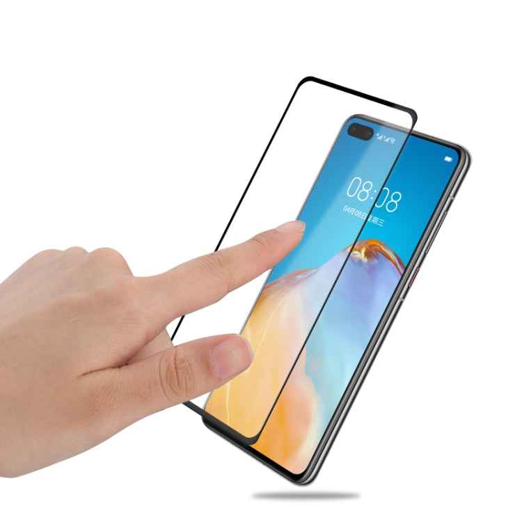 For Huawei P40 mocolo 0.33mm 9H 2.5D Full Glue Tempered Glass Film