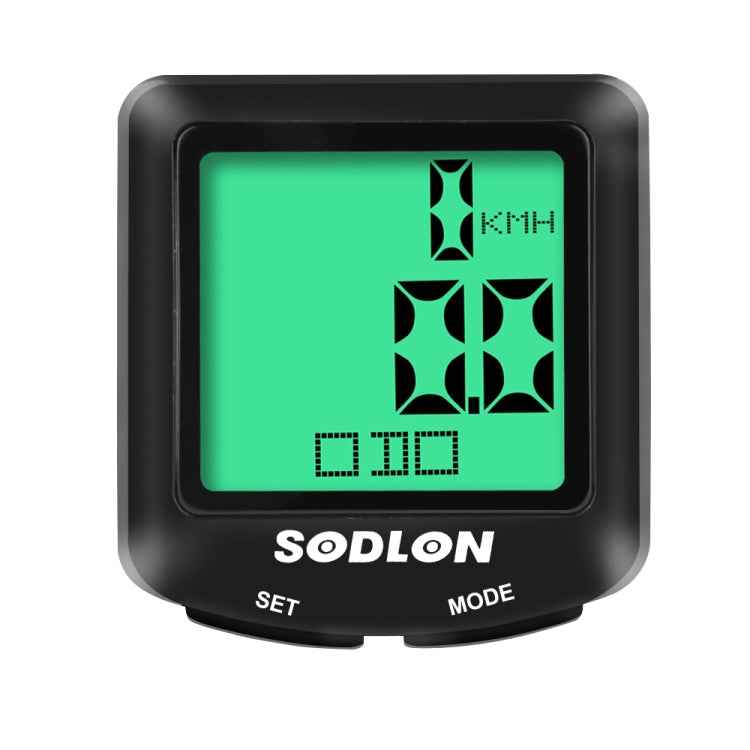 SDL-571 LCD Digital Display Bicycle Computer Wired Waterproof Cycle Odometer Bike Speedometer Stopwatch Riding Accessories Tools