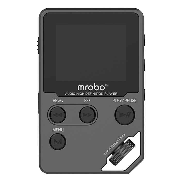 1.8 inch HIFI MP3 Player Metal High Sound Quality Entry-level Lossless Music Player, Support TF Card / FM / E-book