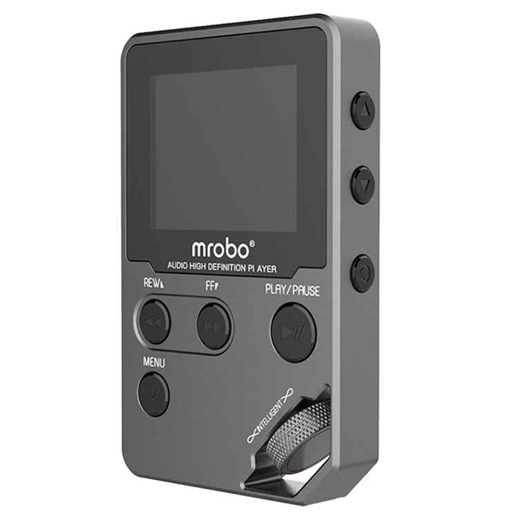 1.8 inch HIFI MP3 Player Metal High Sound Quality Entry-level Lossless Music Player, Support TF Card / FM / E-book
