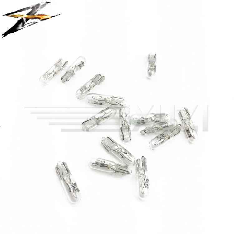 10 pcs T5 Car Instrument Meter Light Meter Replacement Lamp Amber 1.2W 12 V Lamps