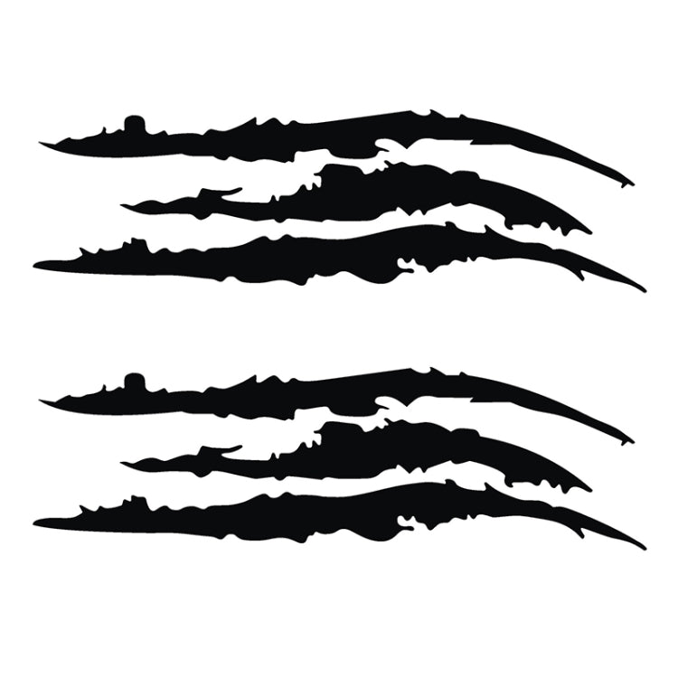 Reflective Car Sticker Monster Scratch Stripe Claw Marks Car Auto Headlight Decoration Vinyl Decal Car Stickers, Size:40X12cm