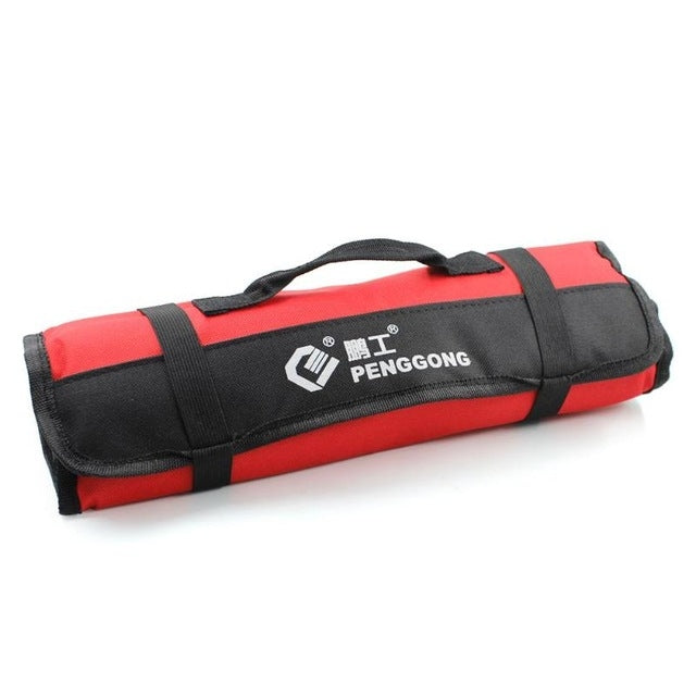 Multi-function Waterproof Oxford Carrying Folding Roll Bags Portable Storage Tool Bag, Green, Blue, Red, Black