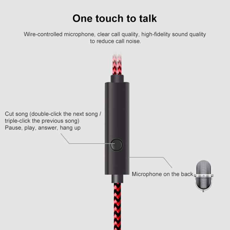 3.5mm Jack Crack Earphone Wired Headset Super Bass Sound Headphone Earbud with Mic for Mobile Phone Samsung Xiaomi MP3 4