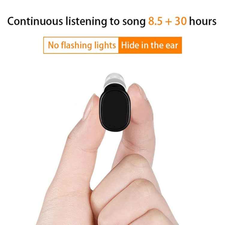 LESIRI X12 Bluetooth Headset Mini Wireless Earphone Portable USB Magnetic Charging Headset Sport Earbud Headset for iPhone