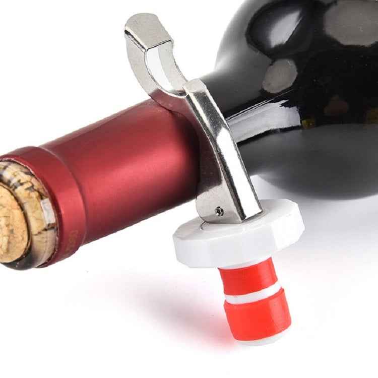 5 PCS Kitchen Gadgets Stainless Steel Silicone Wine Stopper Beer Opener