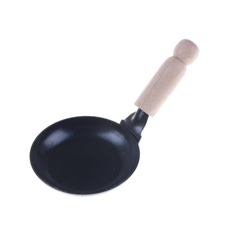3 PCS Doll House Miniature Kitchen Frying Pan Cooking Tools Children Pretend Play Toys