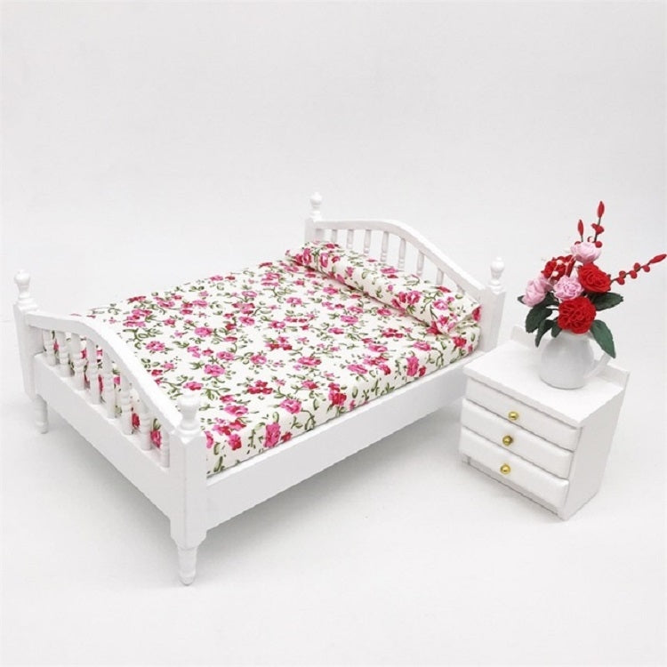 1:12 Doll House Bedroom Furniture Mini Bed, Mini Bed