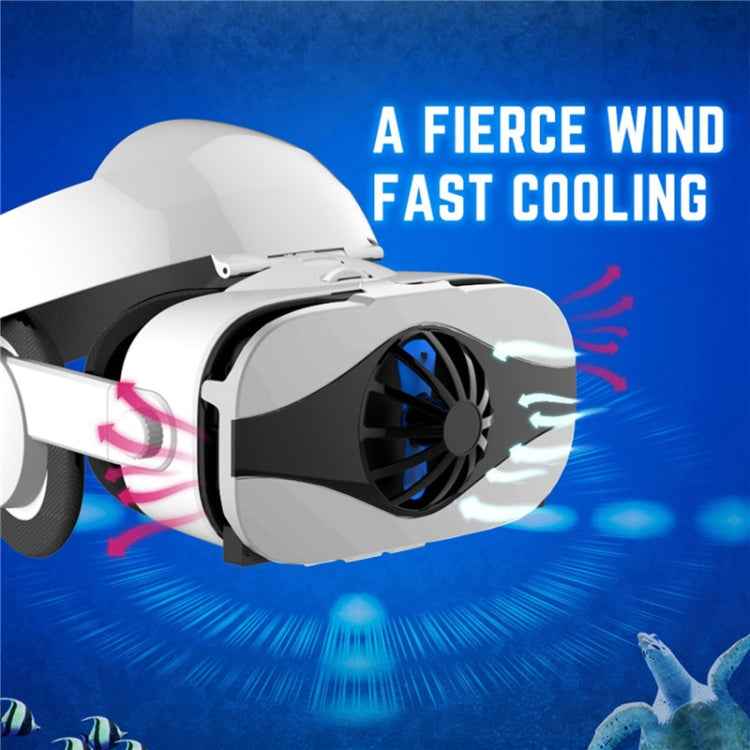 FiitVR 5F Headset Version Fan Cooling Virtual Reality Glasses 3D Glasses Deluxe Edition Helmets Smartphone Optional Controller
