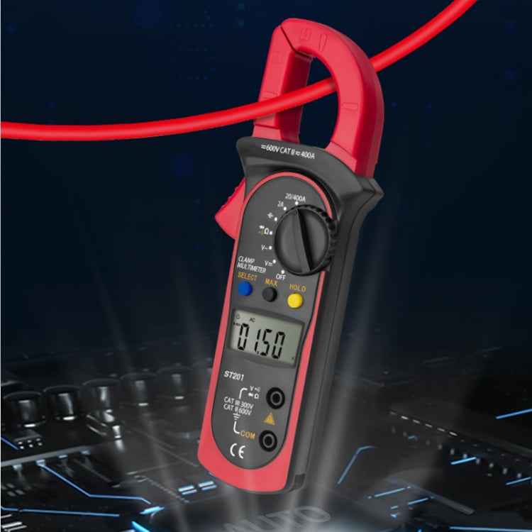 ANENG ST201 AC And DC Digital Clamp Multimeter Voltage And Current Measuring Instrument Tester