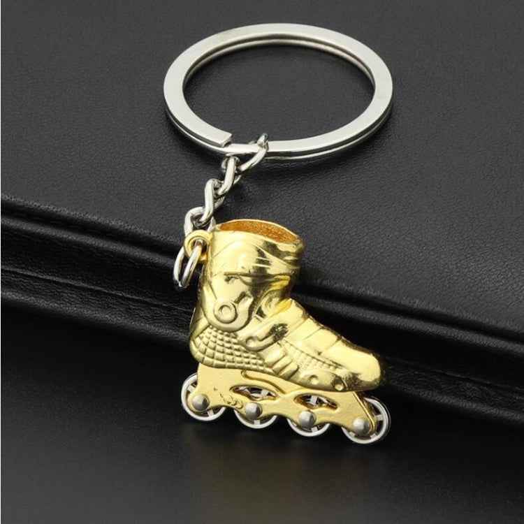 Creative Simulation Skates Keychain Personalized Pendant Gift, Skates Shape(Red), Skates Shape(Blue), Skates Shape(Gold, Skates Shape(Silver)