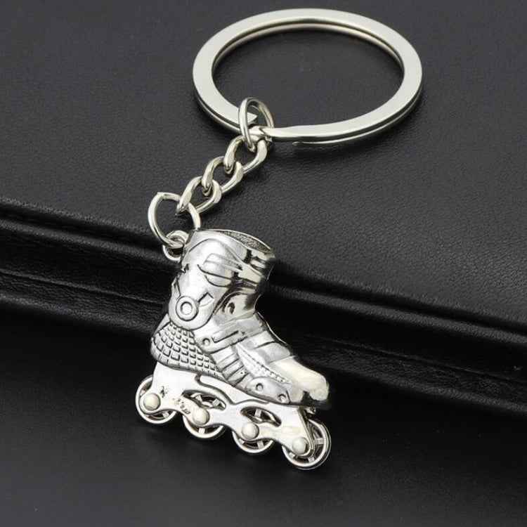 Creative Simulation Skates Keychain Personalized Pendant Gift, Skates Shape(Red), Skates Shape(Blue), Skates Shape(Gold, Skates Shape(Silver)