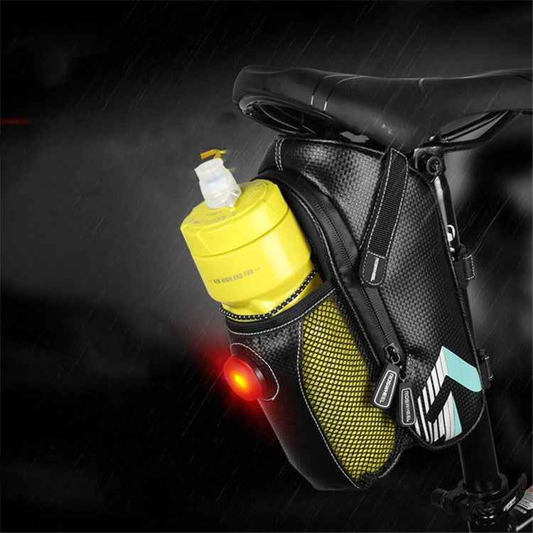 Bicycle Bag Riding Water Bottle Tail Bag Waterproof Mountain Bike Rear Bag, Basic, Upgraded Models