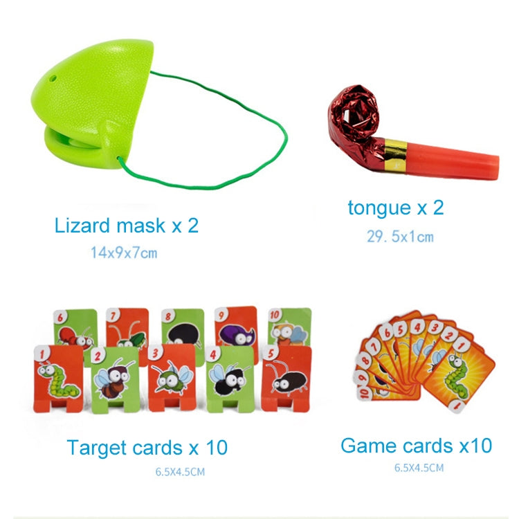 Tricky Props Lizard Tongue Snatch Interactive Sports Board Game Toys, Tricky Props Lizard Tongue