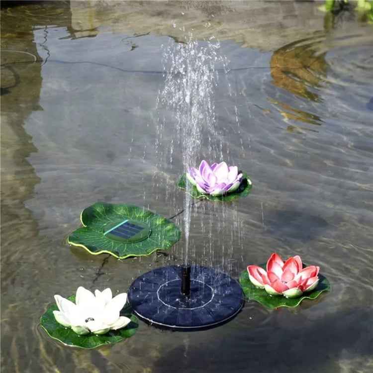 Garden Automatic Solar Floating Fountain Waterfall, Solar Waterfall