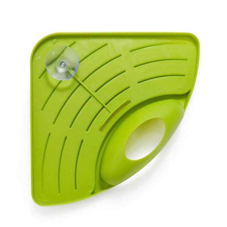 Practical Kitchen Sink Corner Storage Rack Sponge Holder Wall Mounted Tray