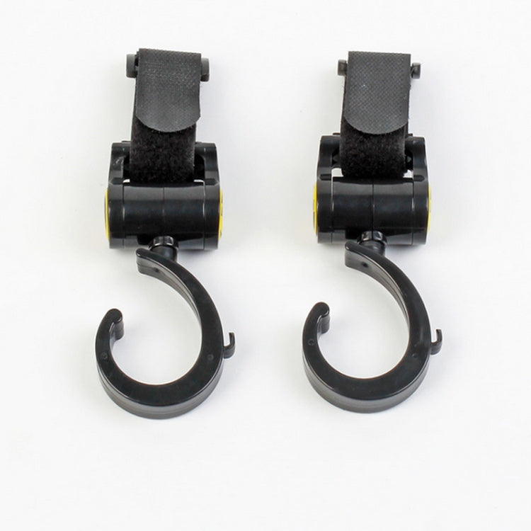 2 PCS/LOT Baby Stroller Accessories Hook Multifunction Baby Stroller Black Plastic Hook, Plastic Hook(Yellow), Plastic Hook(Pink)