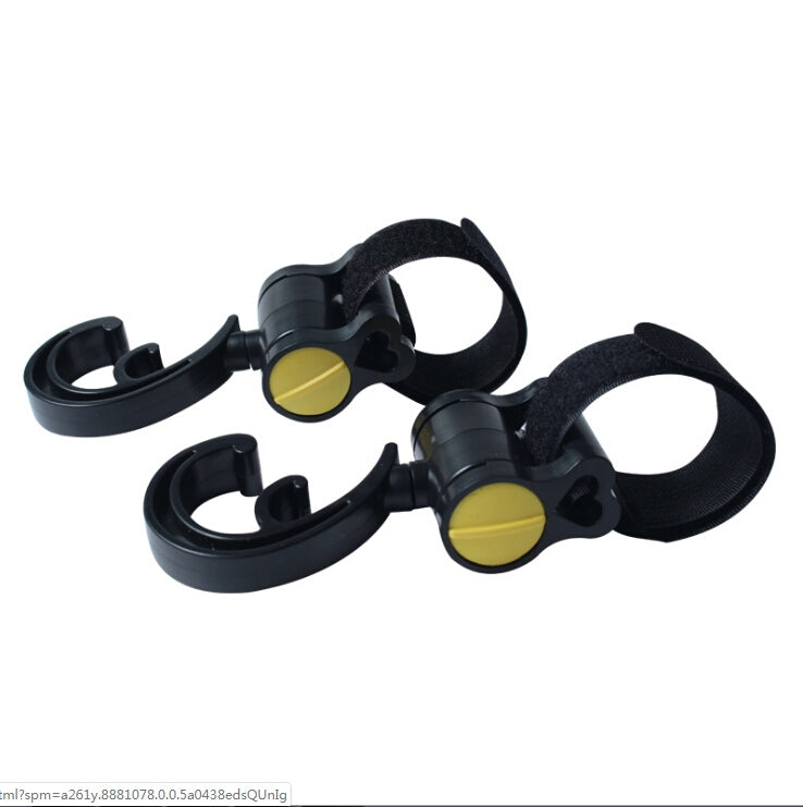 2 PCS/LOT Baby Stroller Accessories Hook Multifunction Baby Stroller Black Plastic Hook, Plastic Hook(Yellow), Plastic Hook(Pink)