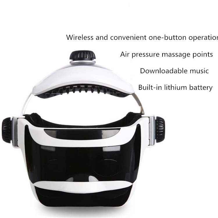 Nuotai Y10-7 Head And Eye Integrated Visual Electric Massager With MP3 Download Function