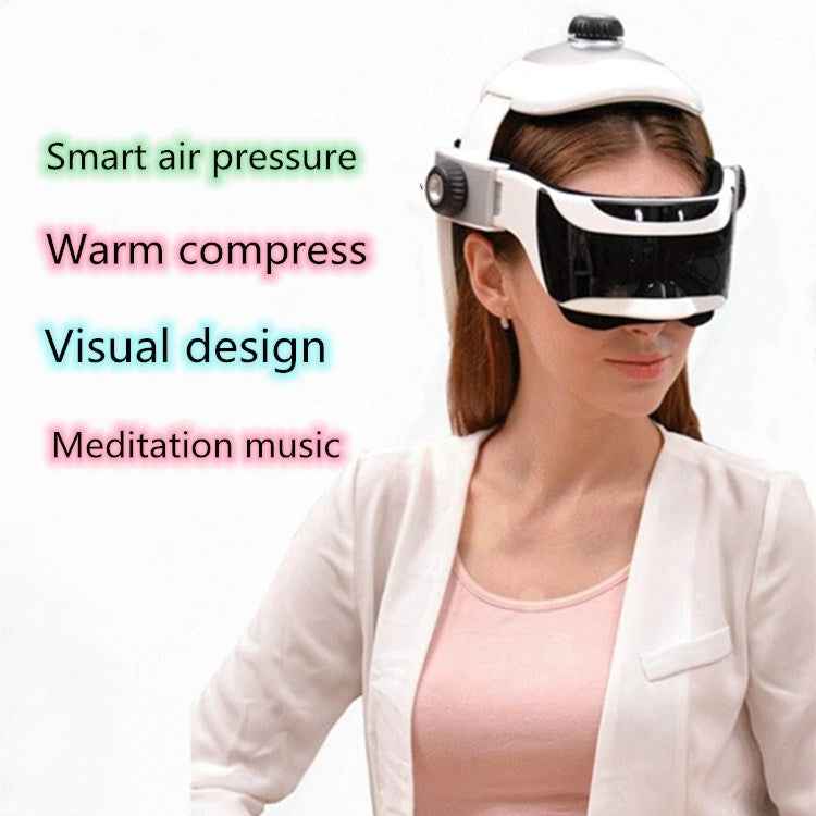Nuotai Y10-7 Head And Eye Integrated Visual Electric Massager With MP3 Download Function
