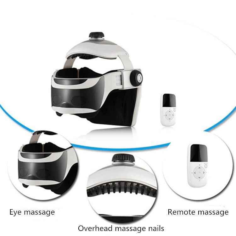 Nuotai Y10-7 Head And Eye Integrated Visual Electric Massager With MP3 Download Function