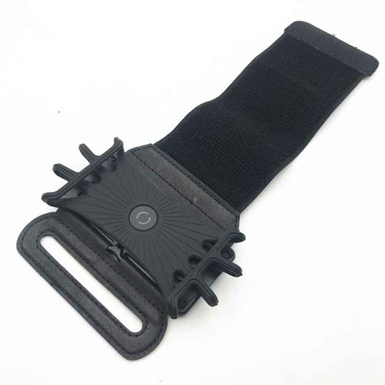 Rotating Arm With Mobile Phone Rack Sports Equipment Arm Bag Creative Outdoor Running Fitness Mobile Phone Bracket, Wrist, Arm