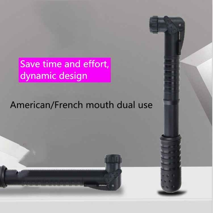 Dead Fly Riding Portable Air Pump Basketball Mini Pump, Style:With Clip, Only Pump, With Clip, With Gas Needle, With Gas Nozzle