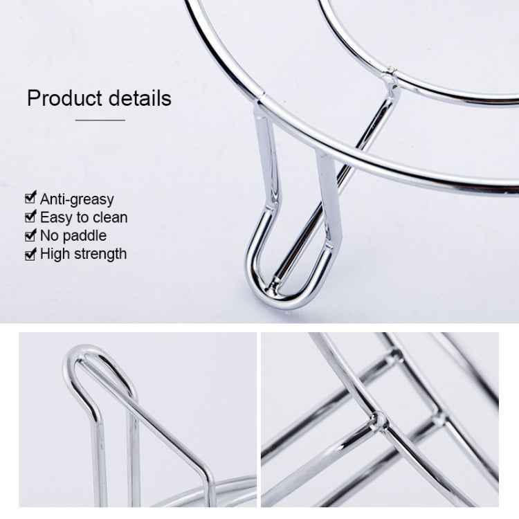 Pot Rack Wok Steamer Pot Mat Kitchen Shelf