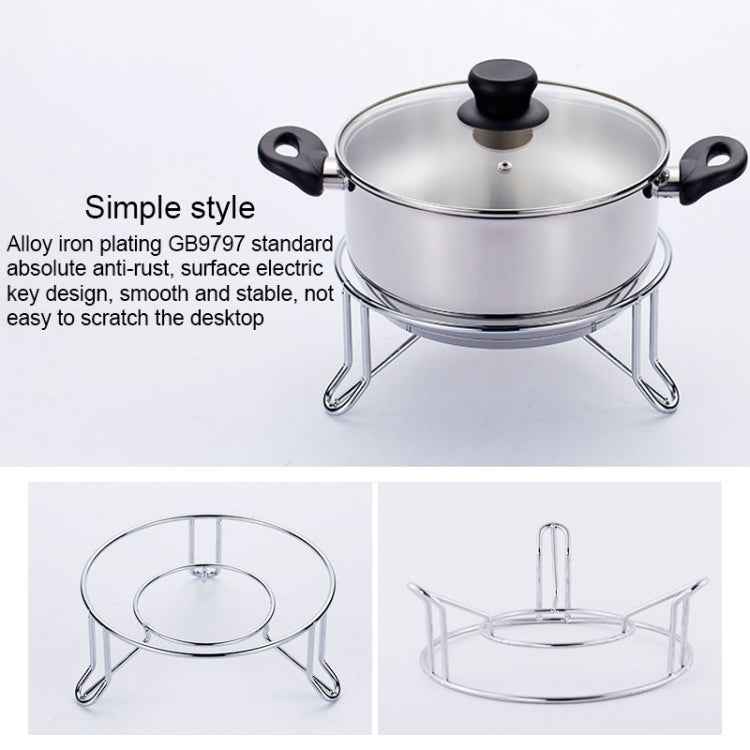 Pot Rack Wok Steamer Pot Mat Kitchen Shelf