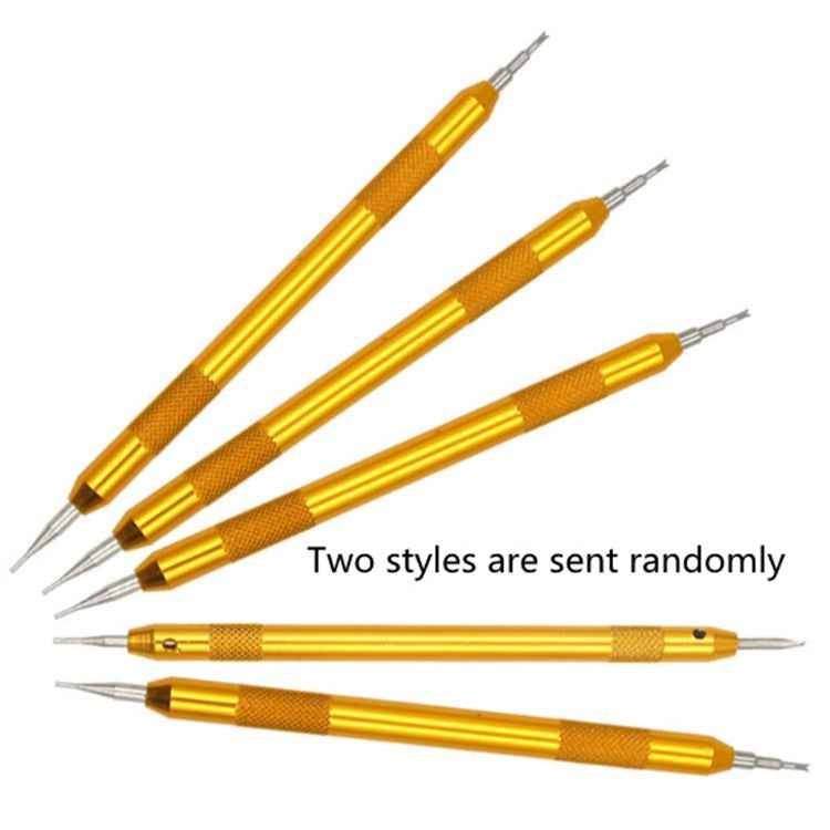 2 PCS Watch Repair Tool Strap Installation and Removal Tool Strap Link Pin Spring Bar Remover, Random Style Delivery