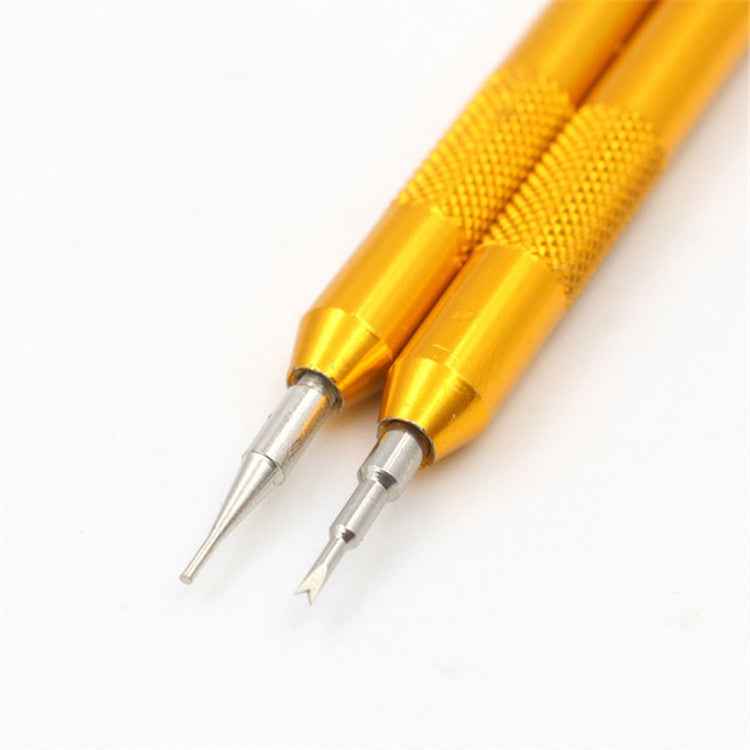 2 PCS Watch Repair Tool Strap Installation and Removal Tool Strap Link Pin Spring Bar Remover, Random Style Delivery