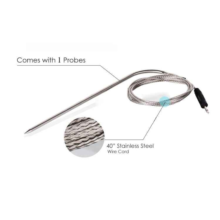 Home Tactile Screen Electronic Barbecue Thermometer Kitchen Food Therapeutic Timer