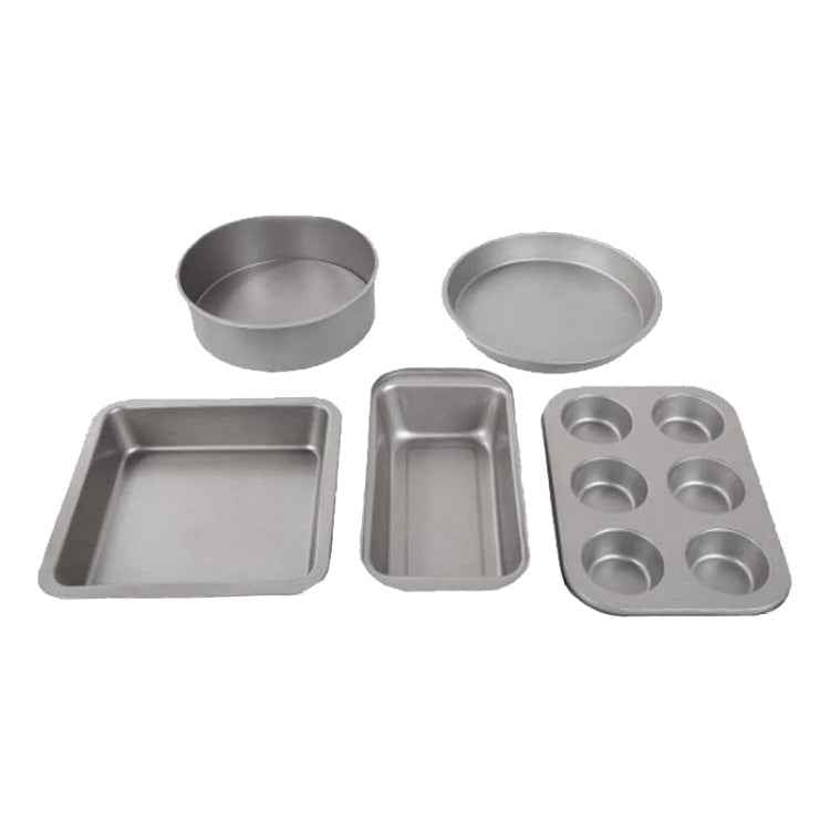 5 in 1 Cake Mould Pizza Bakeware Home Pastry Biscuit Bread Baking Tool Set