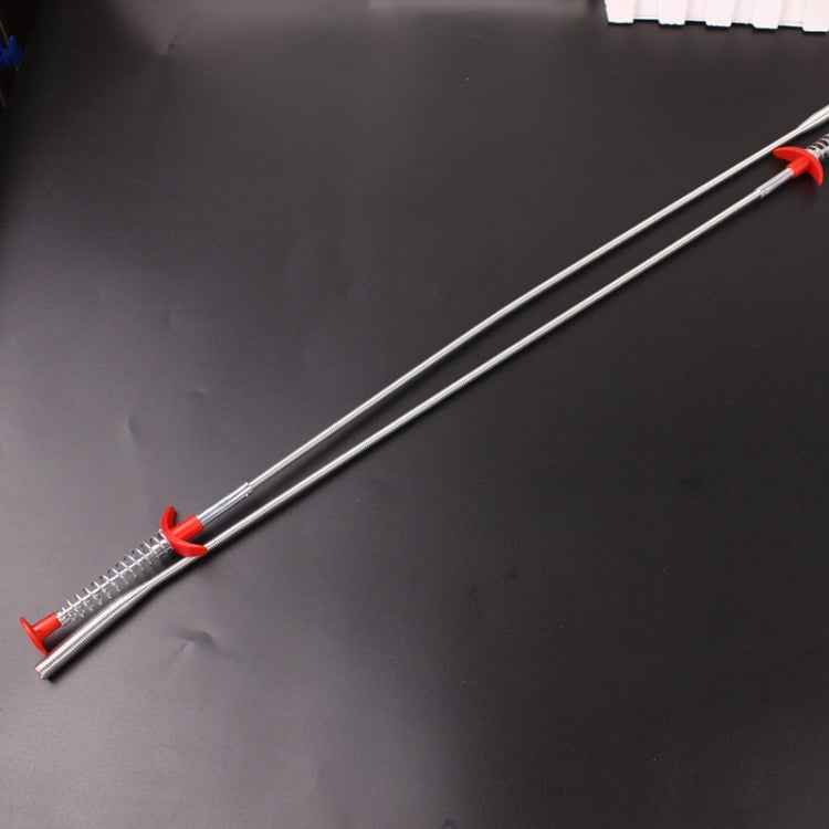 Metal Wire Brush Hand Kitchen Sink Cleaning Hook Sewer Dredging Device