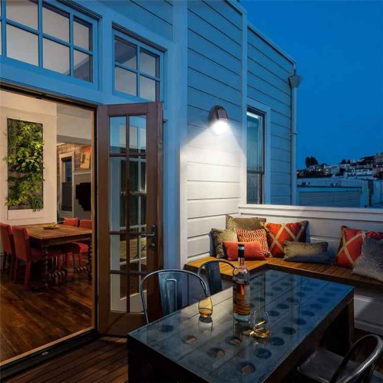 10 LEDs SMD 2835 Solar Powered IP65 Waterproof Motion Sensor Outdoor Courtyard LED Wall Light