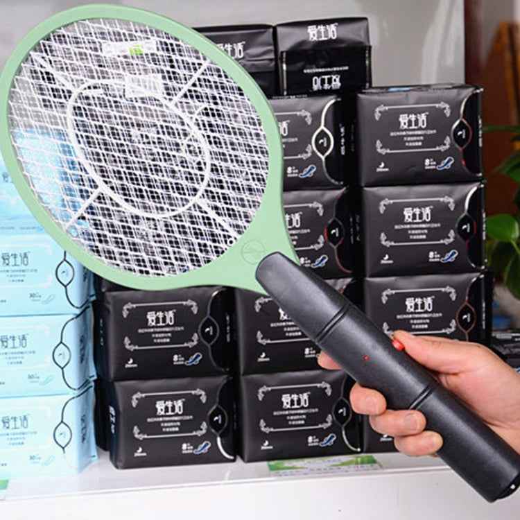 Hand Racket Mosquito Swatter Insect Home Garden Pest Bug Fly Mosquito Zapper Swatter Killer Electric Fly Swatter