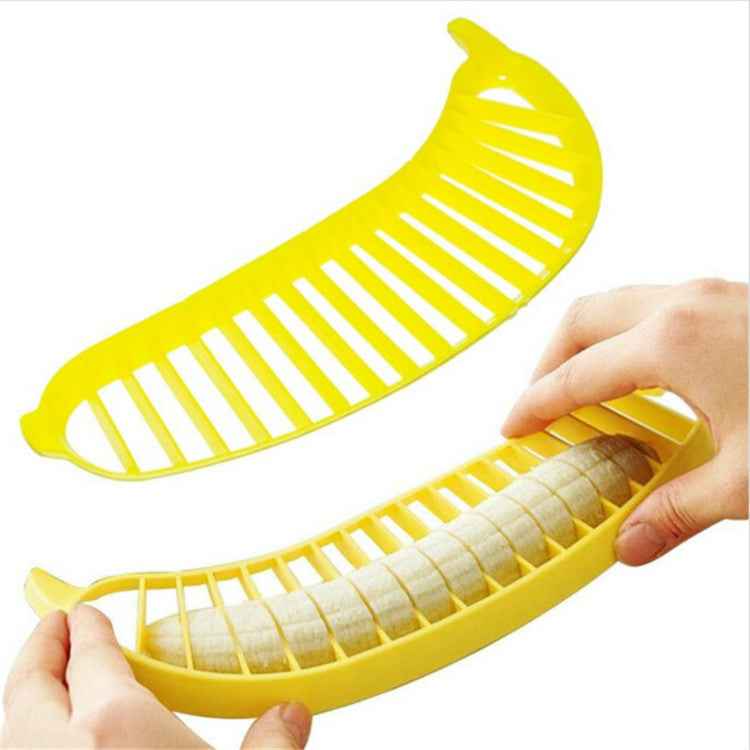 2 PCS Banana Slicer Chopper Cutter Fruit Sausage Plastic Cutter Kitchen Tools, Sausage Slicer